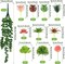 Succulents Plants Artificial, 14pcs Colorful Succulents Plant, Mini Fake Succulents for DIY Crafting Home Garden Office Party